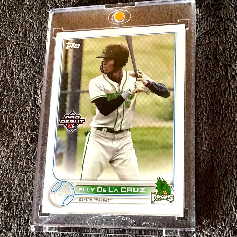 Elly de La Cruz RC 2022 Topps Pro Debut 1st Rookie Card-Cincinnati Reds